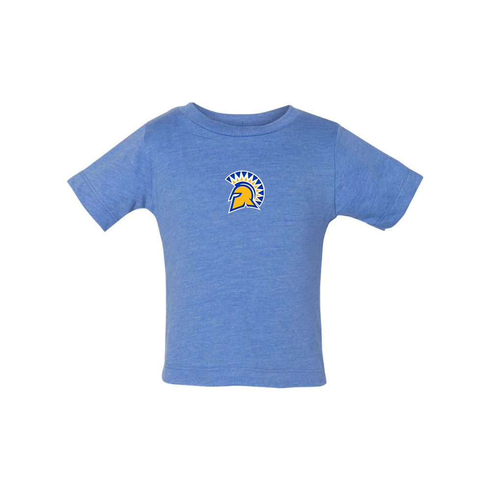 San Jose State Spartans Logo BELLA CANVAS Infant Jersey Tee