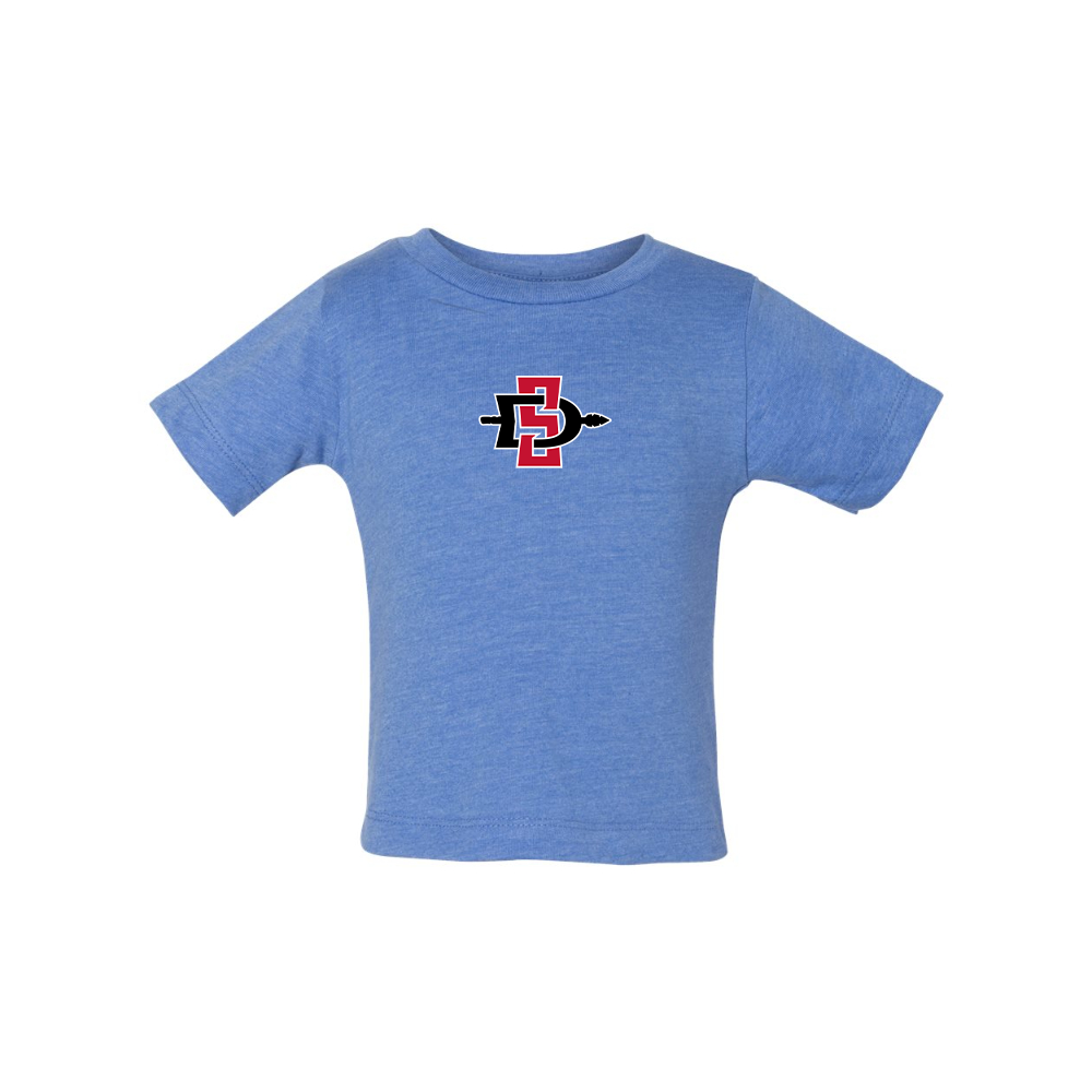 San Diego State Aztecs Logo BELLA CANVAS Infant Jersey Tee
