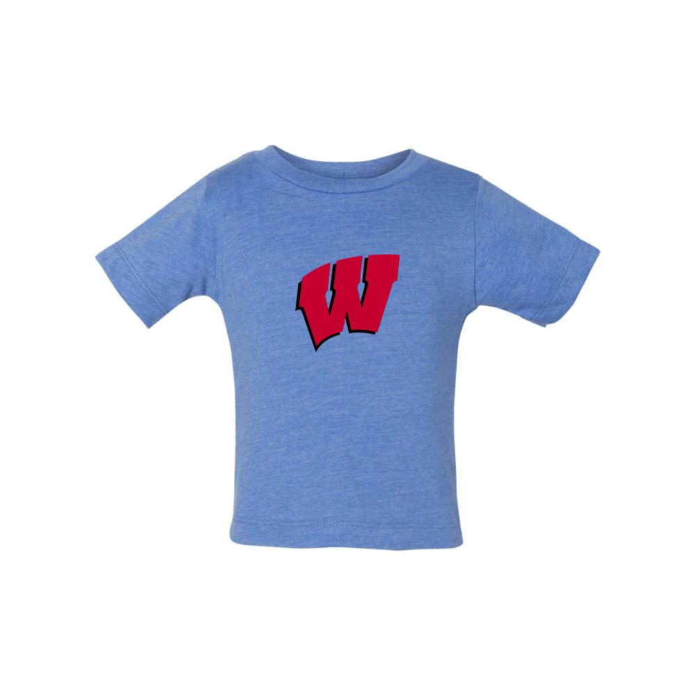 Wisconsin Badgers BELLA CANVAS Infant Jersey Tee