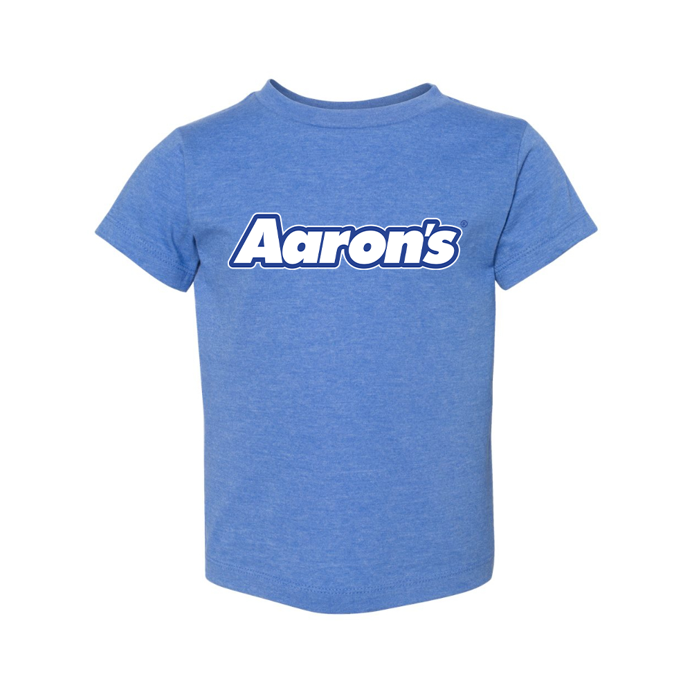 Aaron_s Logo BELLA  CANVAS Toddler Jersey Tee
