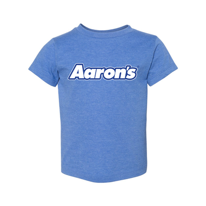 Aaron_s Logo BELLA  CANVAS Toddler Jersey Tee