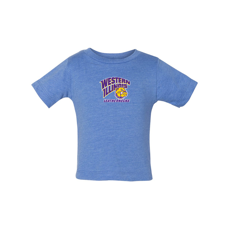 Western Illinois Leathernecks BELLA CANVAS Infant Jersey Tee