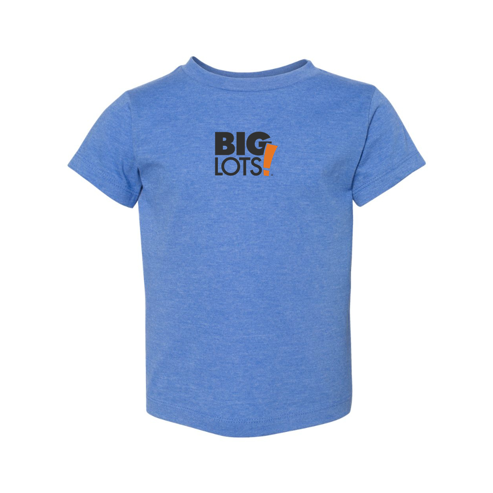 Big Lots Logo BELLA  CANVAS Toddler Jersey Tee