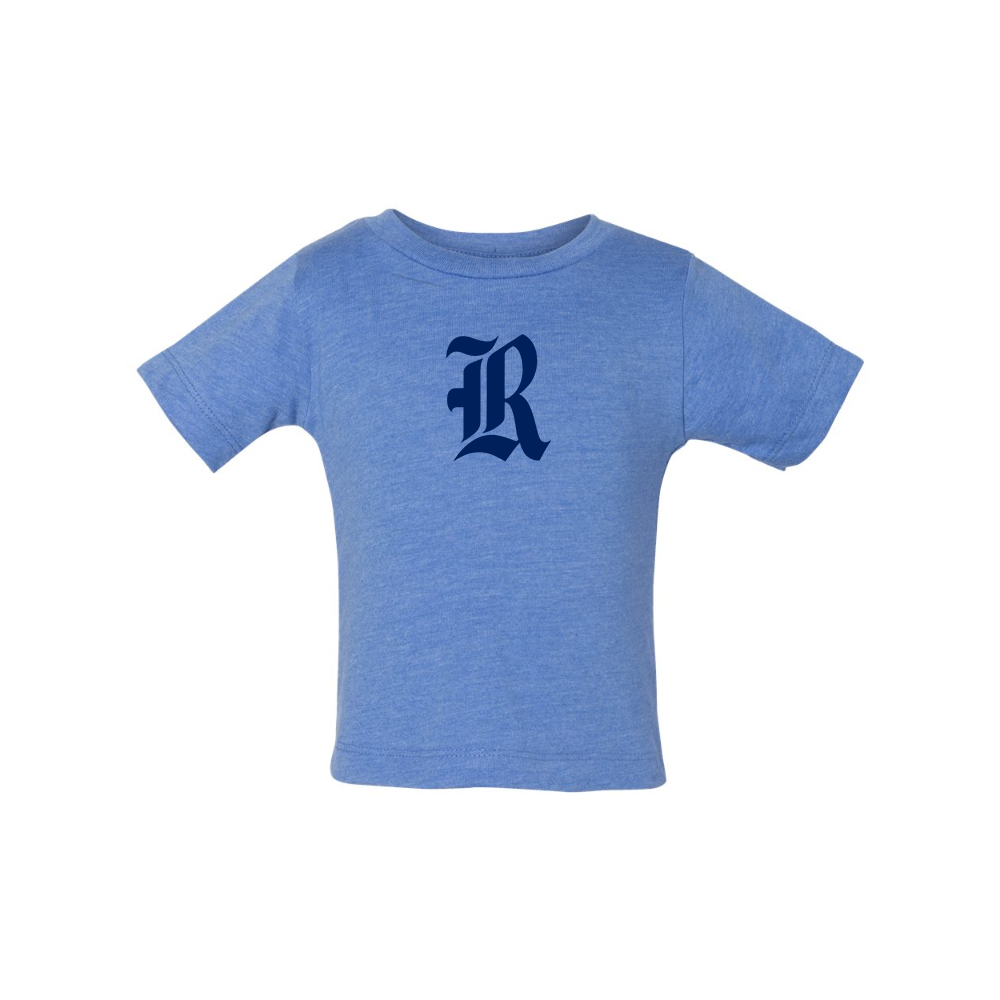 Rice Owls Logo BELLA CANVAS Infant Jersey Tee
