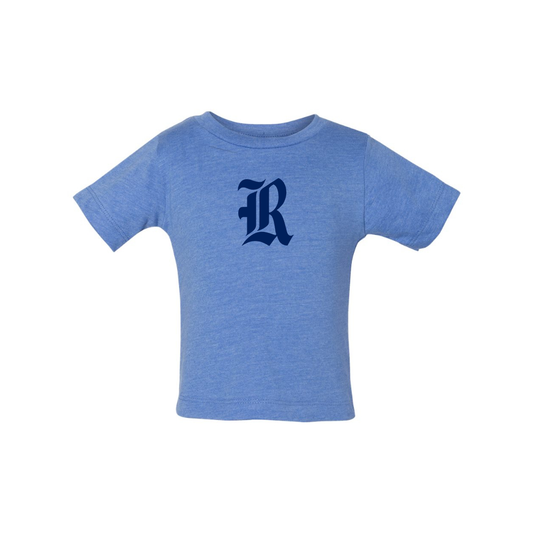 Rice Owls Logo BELLA CANVAS Infant Jersey Tee