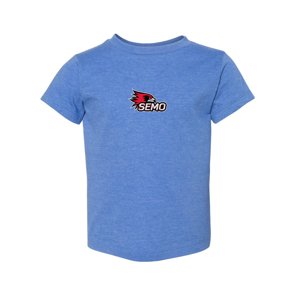 SEMO Redhawks Logo BELLA  CANVAS Toddler Jersey Tee