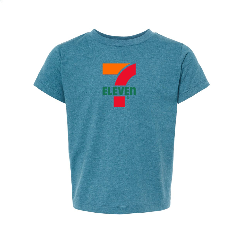7 Eleven Logo BELLA  CANVAS Toddler Jersey Tee