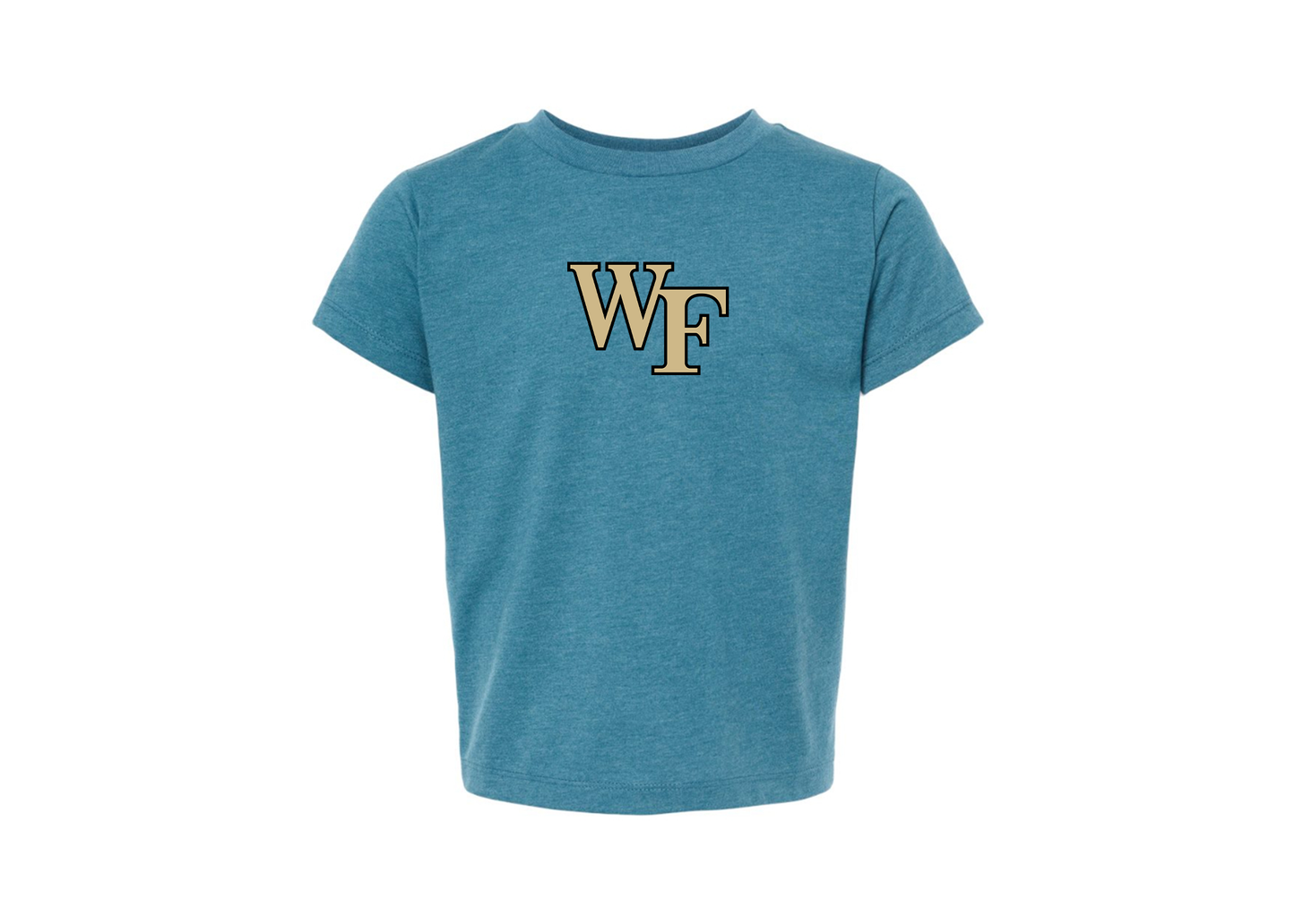 Wake Forest Demon Deacons BELLA  CANVAS Toddler Jersey Tee