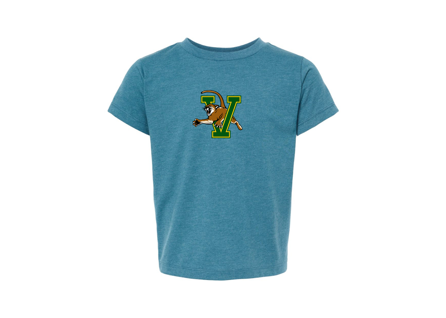 Vermont Catamounts BELLA  CANVAS Toddler Jersey Tee
