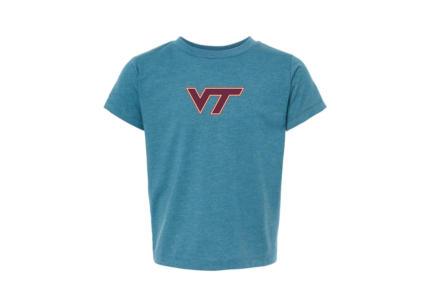 Virginia Tech Hokies BELLA  CANVAS Toddler Jersey Tee