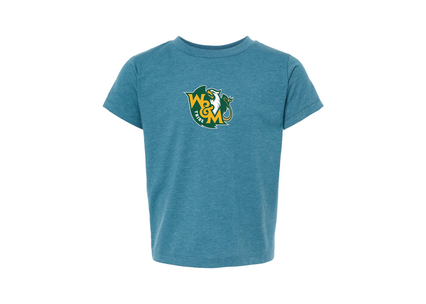 William and Mary Tribe BELLA  CANVAS Toddler Jersey Tee