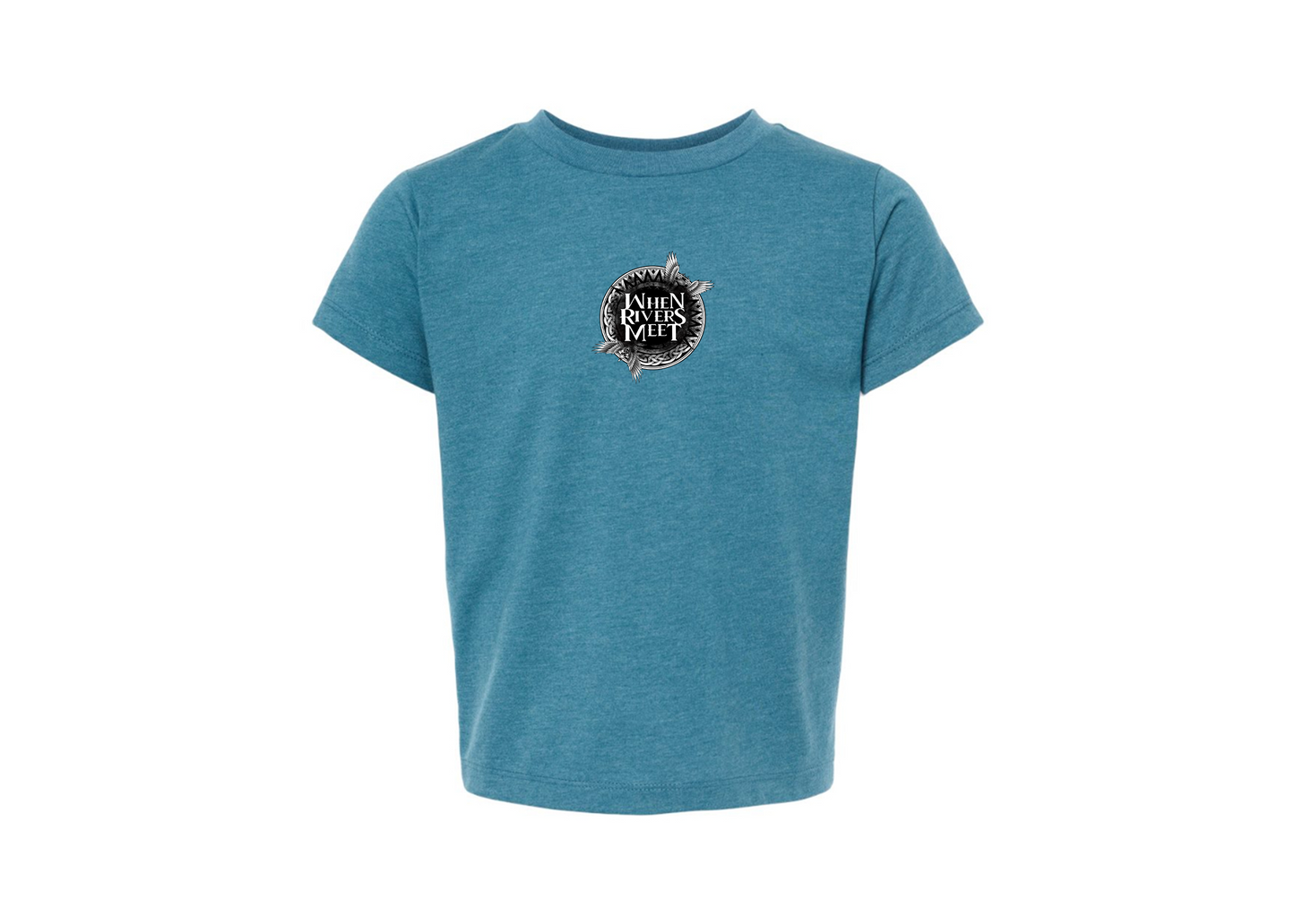 When Rivers Meet BELLA  CANVAS Toddler Jersey Tee