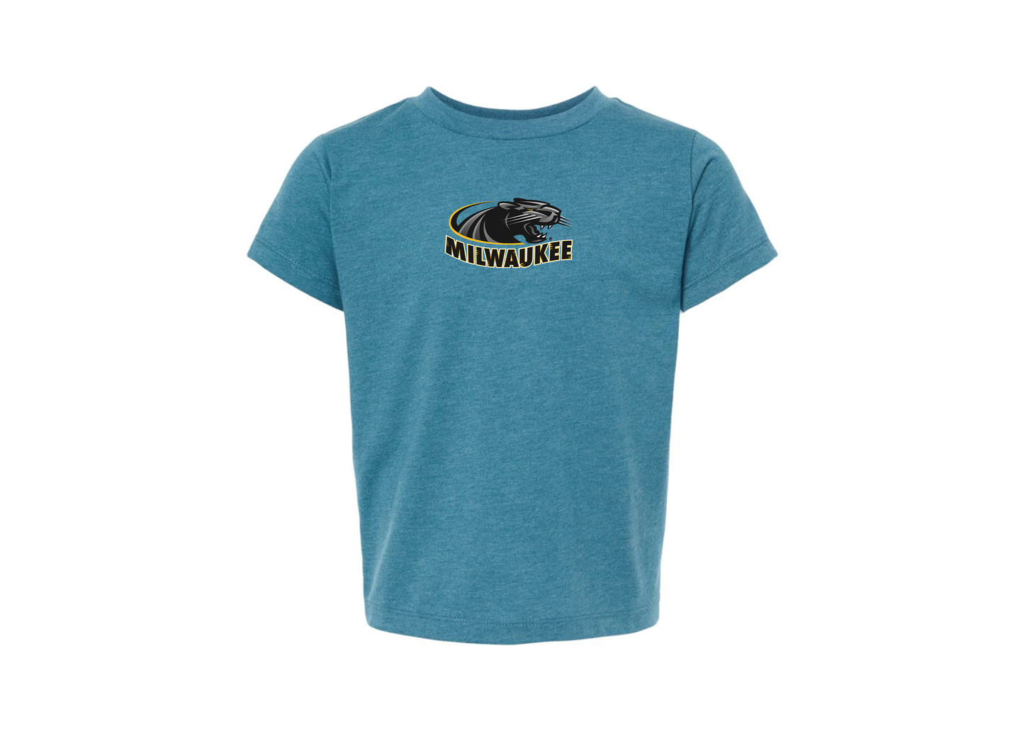 Wisconsin Milwaukee Panthers BELLA  CANVAS Toddler Jersey Tee