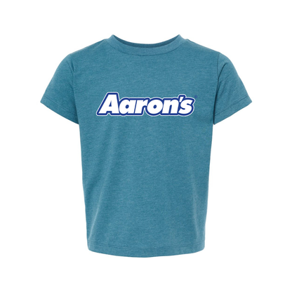 Aaron_s Logo BELLA  CANVAS Toddler Jersey Tee
