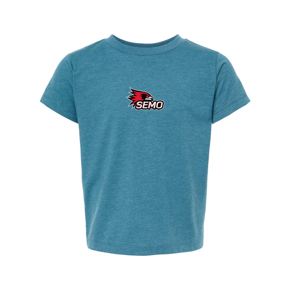 SEMO Redhawks Logo BELLA  CANVAS Toddler Jersey Tee