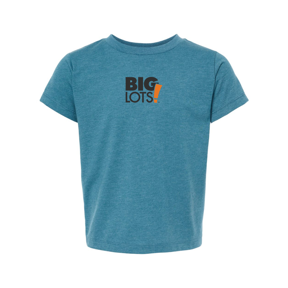 Big Lots Logo BELLA  CANVAS Toddler Jersey Tee