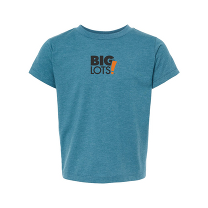 Big Lots Logo BELLA  CANVAS Toddler Jersey Tee