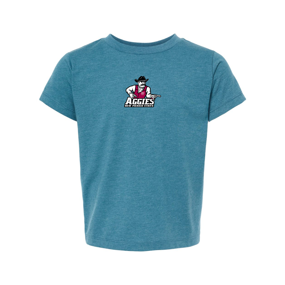 Aggies New Mexico State Logo BELLA  CANVAS Toddler Jersey Tee