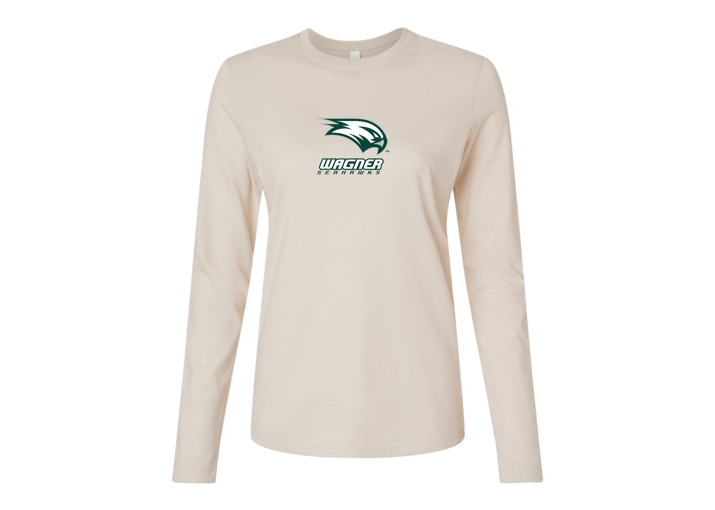 BELLA CANVAS Women’s Wagner Seahawks Jersey Long Sleeve Tee