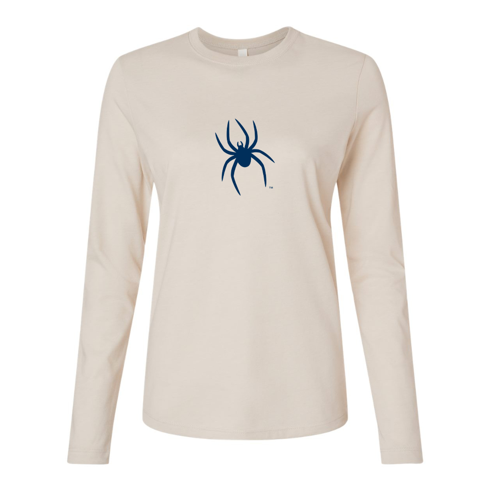 BELLA CANVAS Women’s Richmond Spiders Logo Jersey Long Sleeve Tee