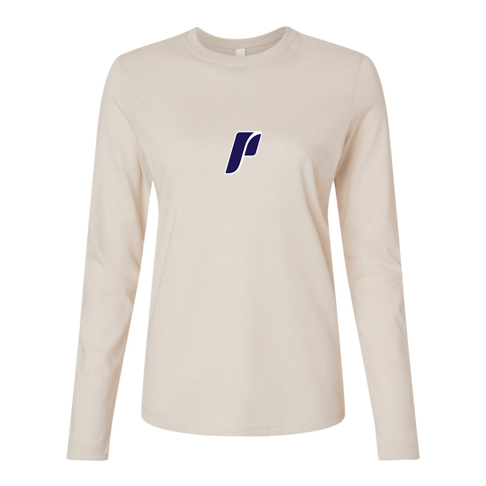 BELLA CANVAS Women’s Portland Pilots Logo Jersey Long Sleeve Tee