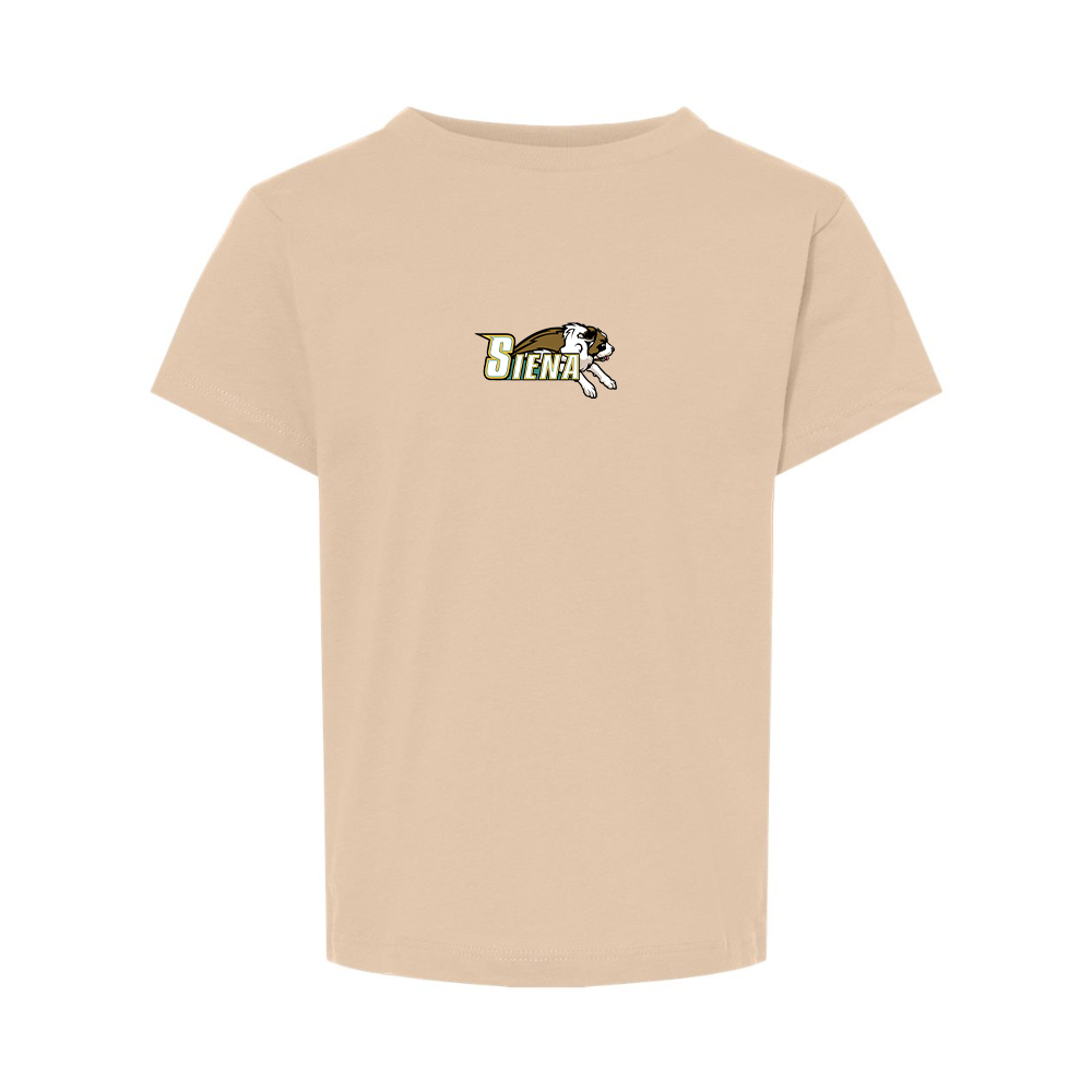 Siena Saints Logo BELLA  CANVAS Toddler Jersey Tee