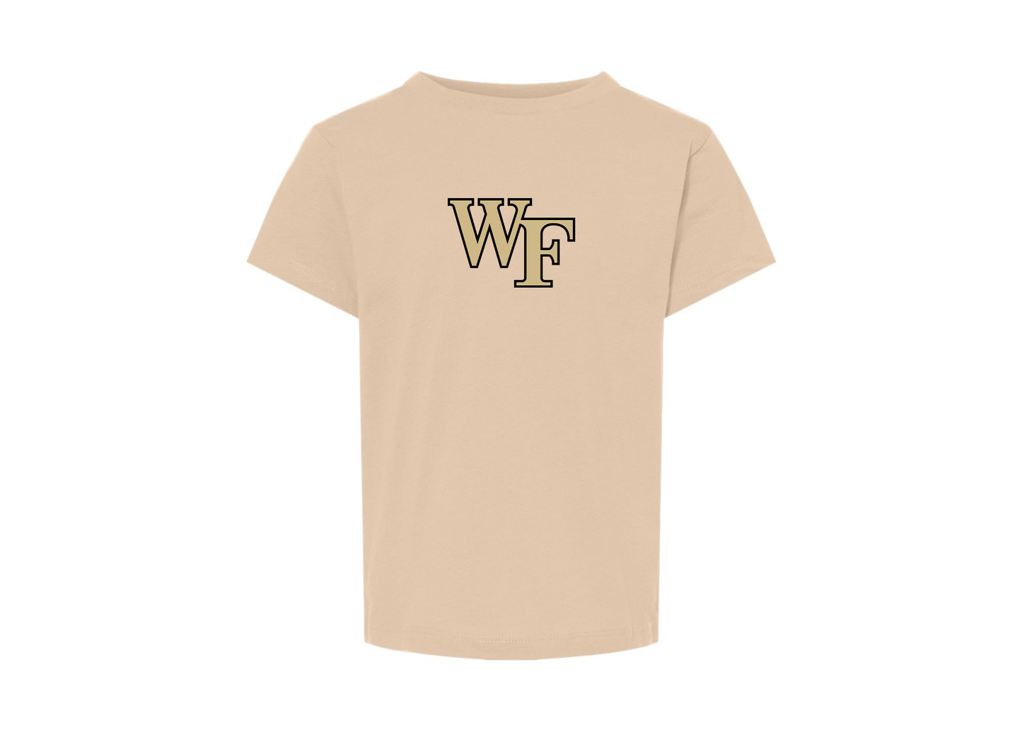 Wake Forest Demon Deacons BELLA  CANVAS Toddler Jersey Tee