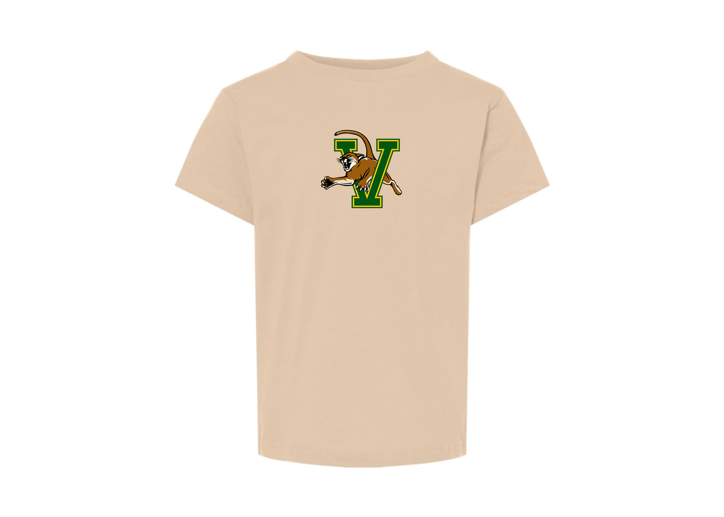 Vermont Catamounts BELLA  CANVAS Toddler Jersey Tee