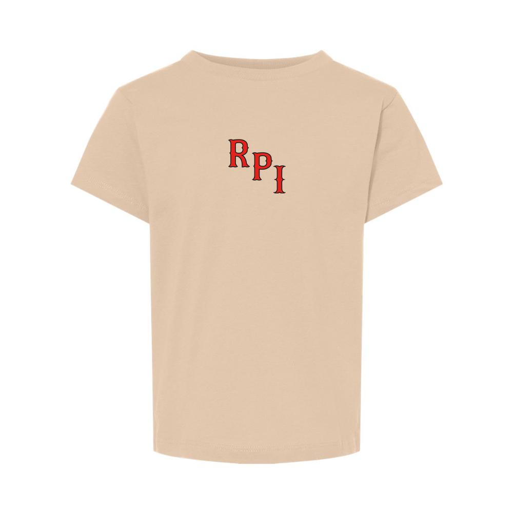 RPI Engineers Logo BELLA  CANVAS Toddler Jersey Tee