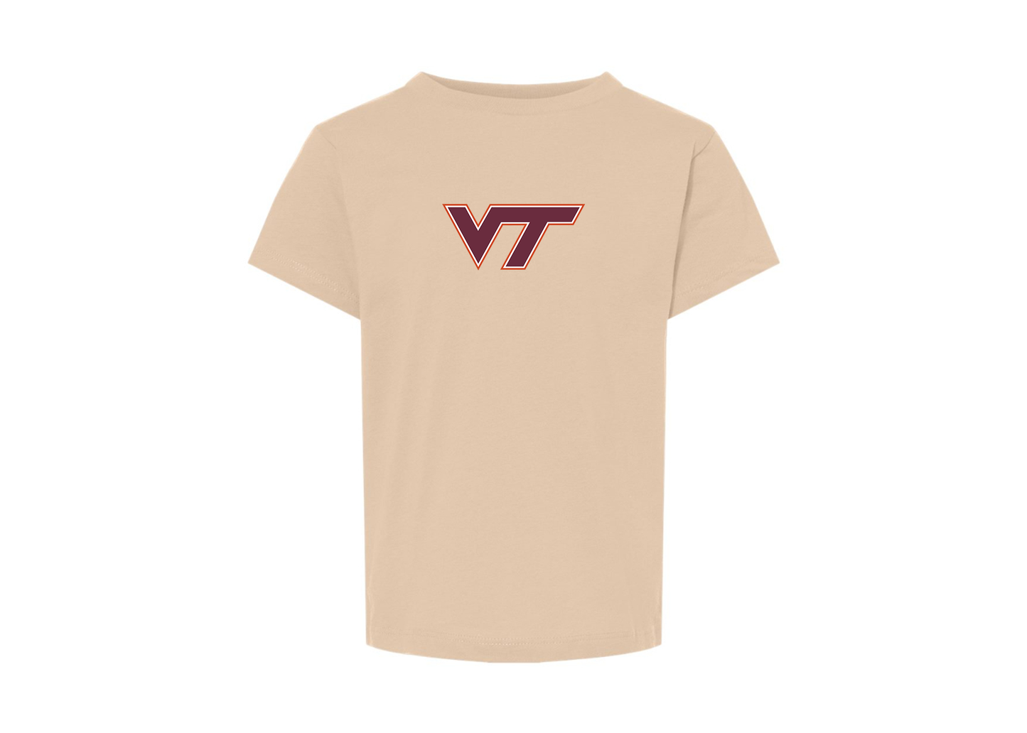 Virginia Tech Hokies BELLA  CANVAS Toddler Jersey Tee