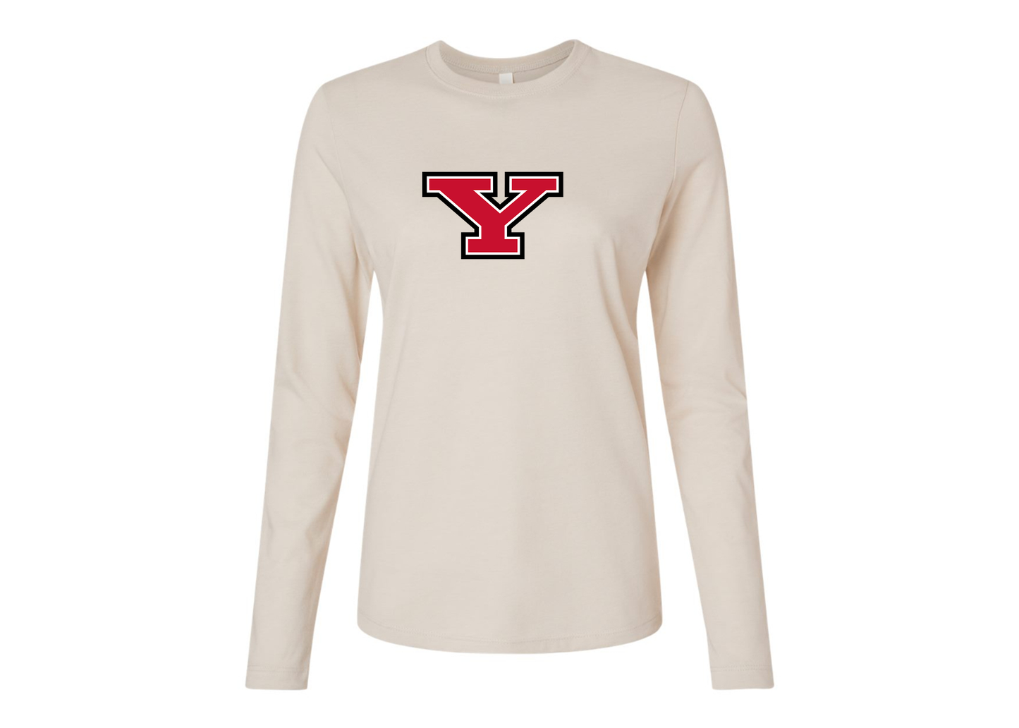 BELLA CANVAS Women’s Youngstown State Penguins Jersey Long Sleeve Tee