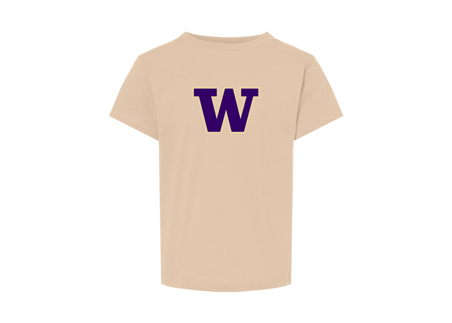Washington Huskies BELLA  CANVAS Toddler Jersey Tee