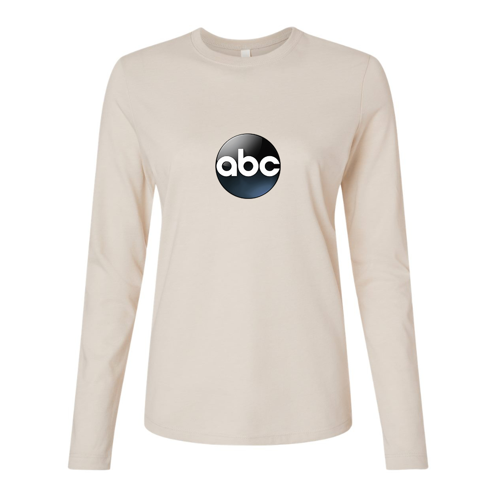 BELLA CANVAS Women’s Abc Logo Jersey Long Sleeve Tee