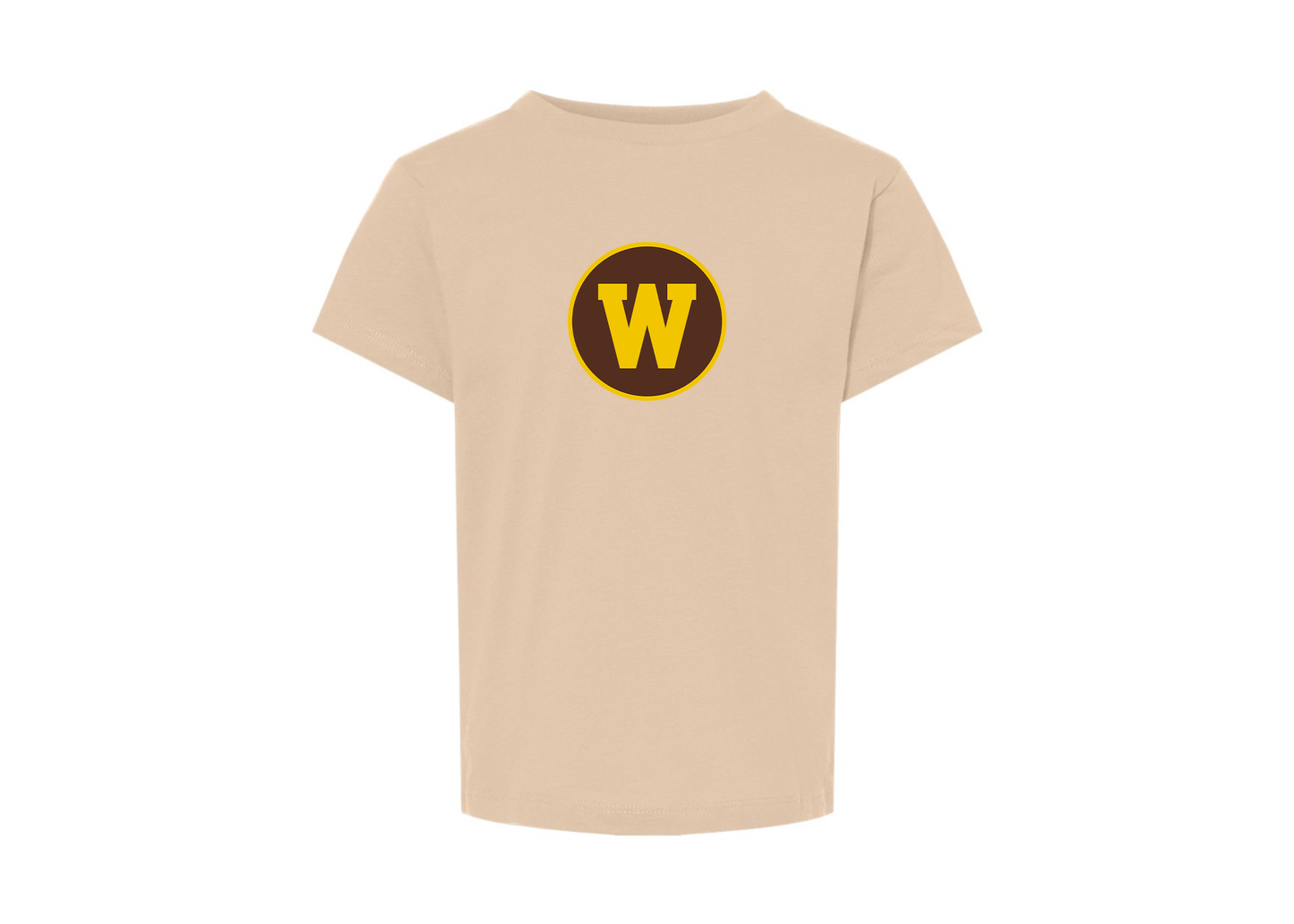 Western Michigan Broncos BELLA  CANVAS Toddler Jersey Tee