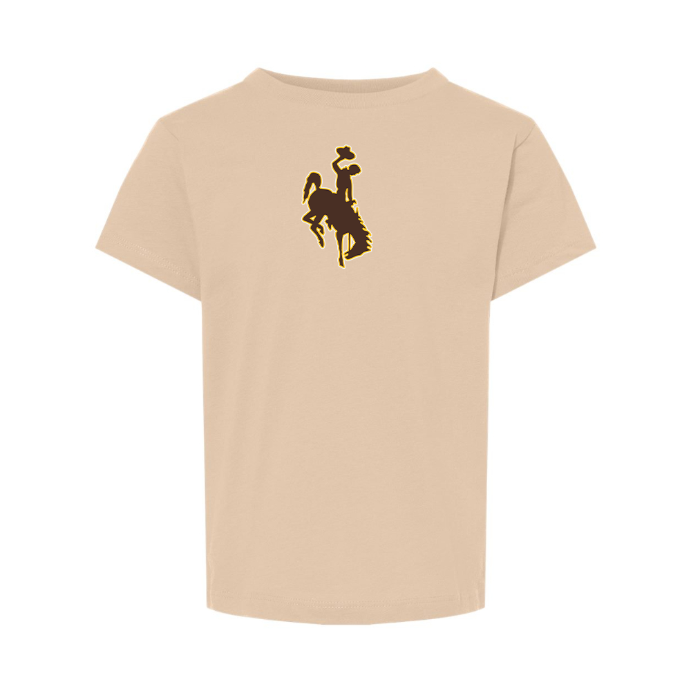 Wyoming Cowboys BELLA  CANVAS Toddler Jersey Tee