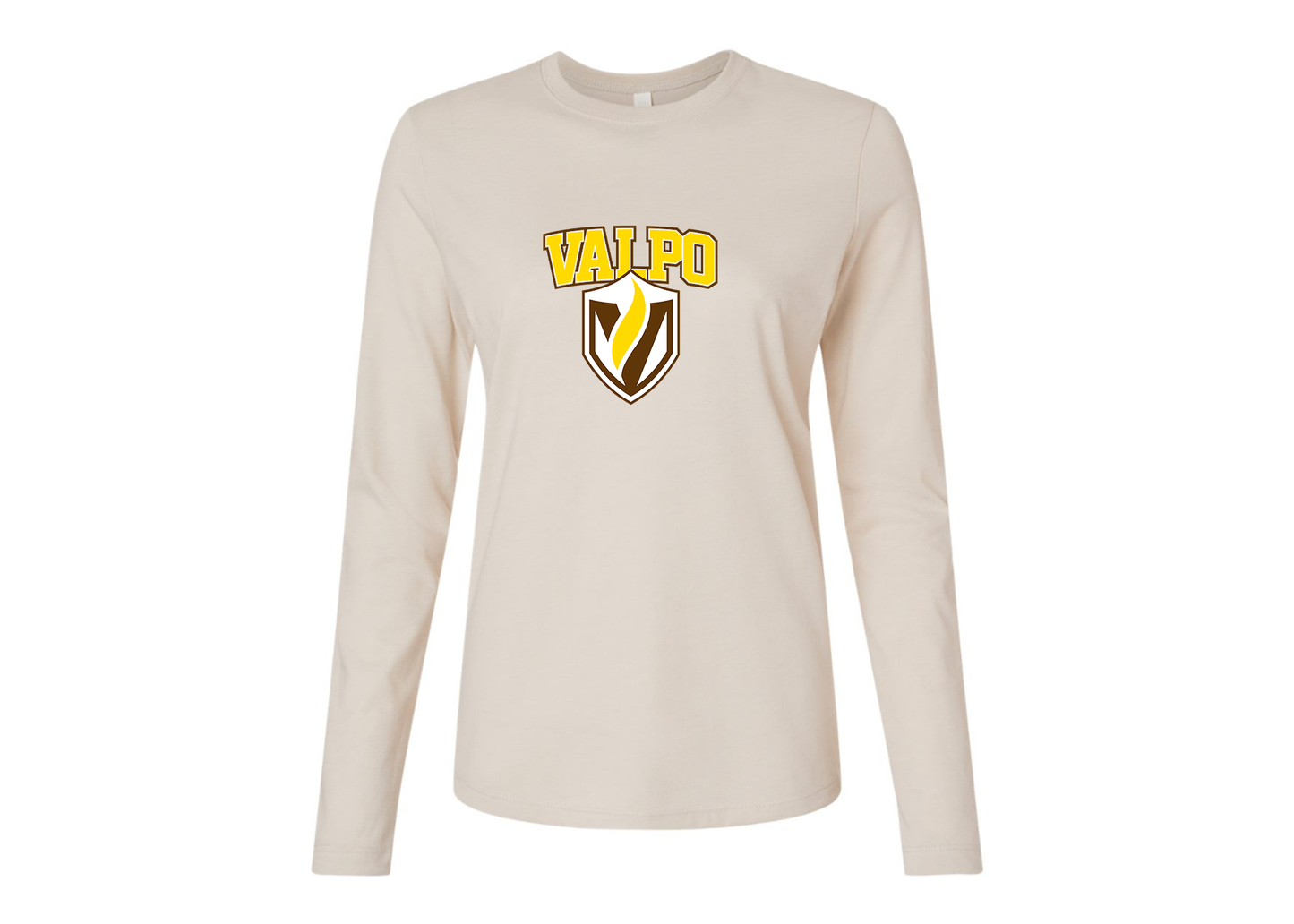 BELLA CANVAS Women’s Valparaiso Crusaders Jersey Long Sleeve Tee