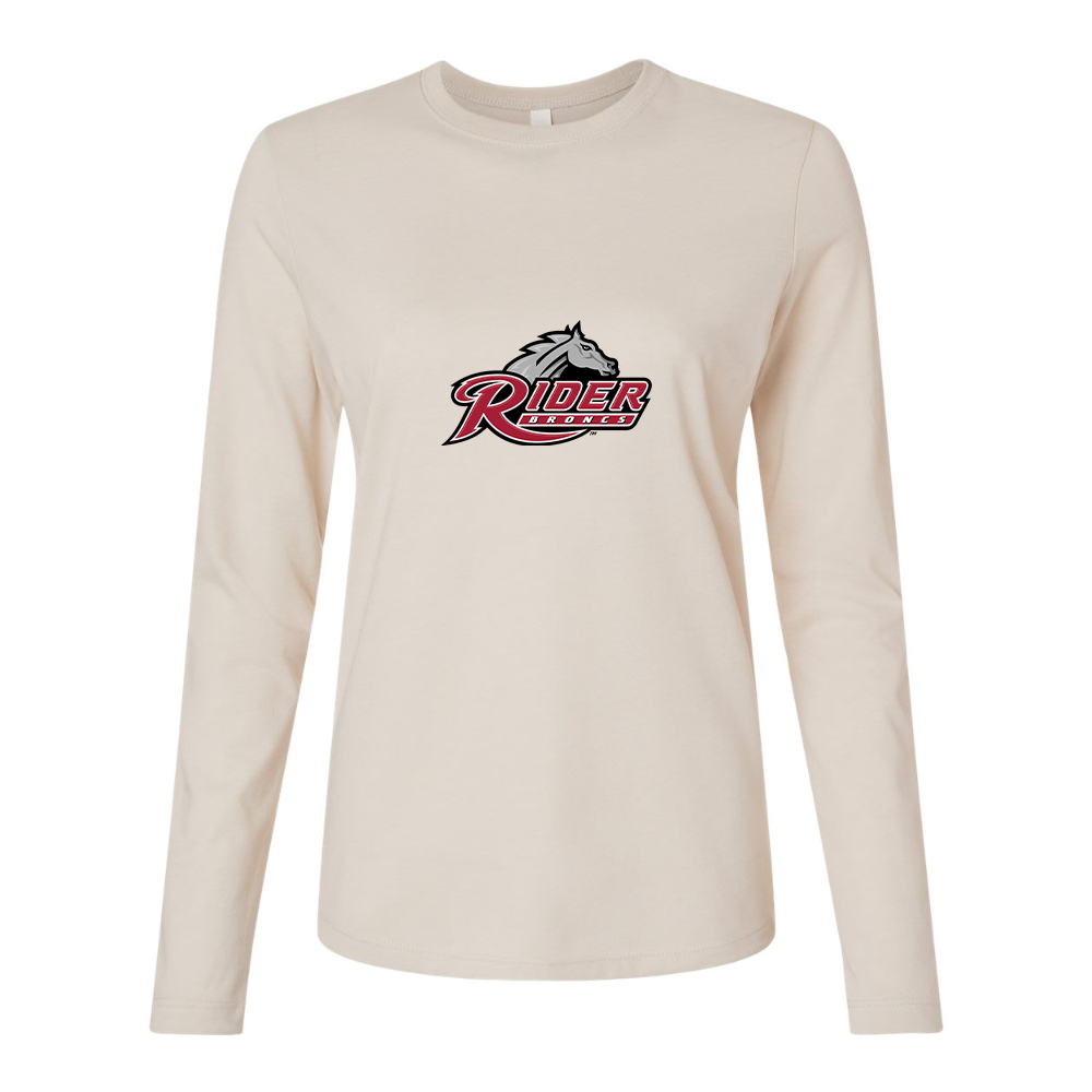 BELLA CANVAS Women’s Rider Broncs Logo Jersey Long Sleeve Tee