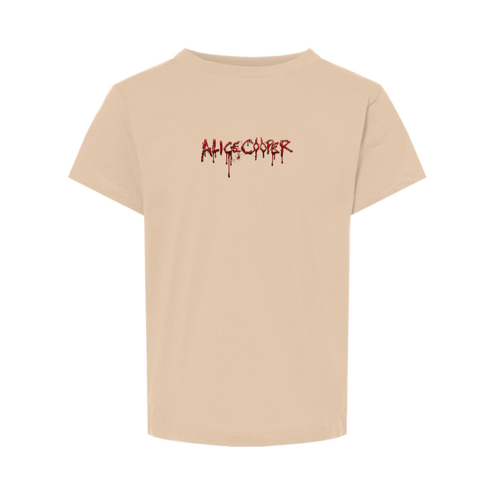 Alice Cooper Logo BELLA  CANVAS Toddler Jersey Tee
