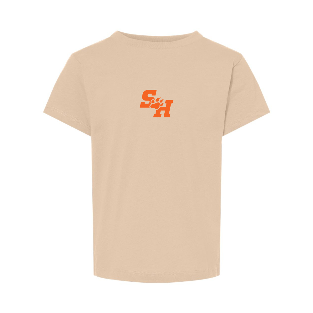 Sam Houston State Bearkats Logo BELLA  CANVAS Toddler Jersey Tee