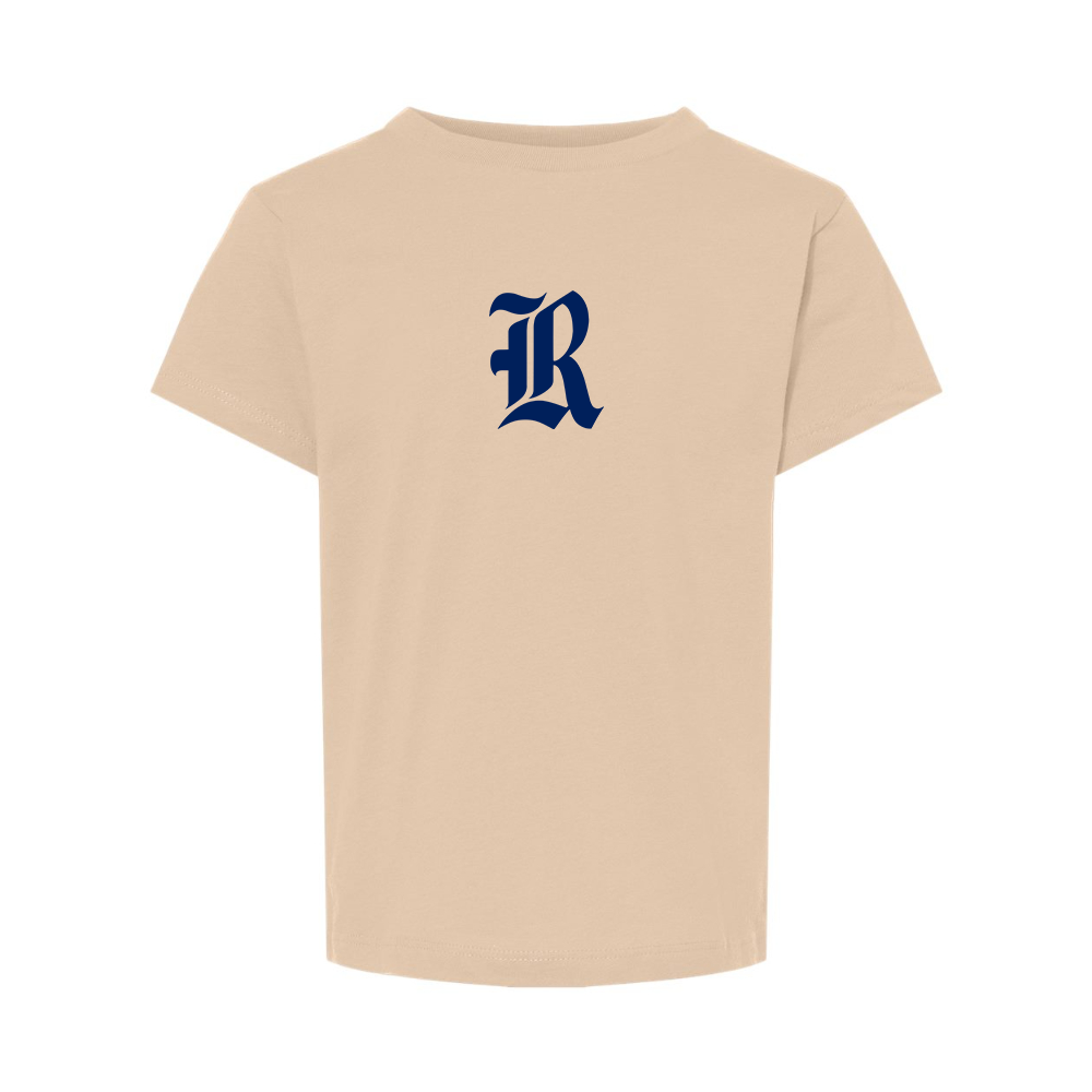 Rice Owls Logo BELLA  CANVAS Toddler Jersey Tee