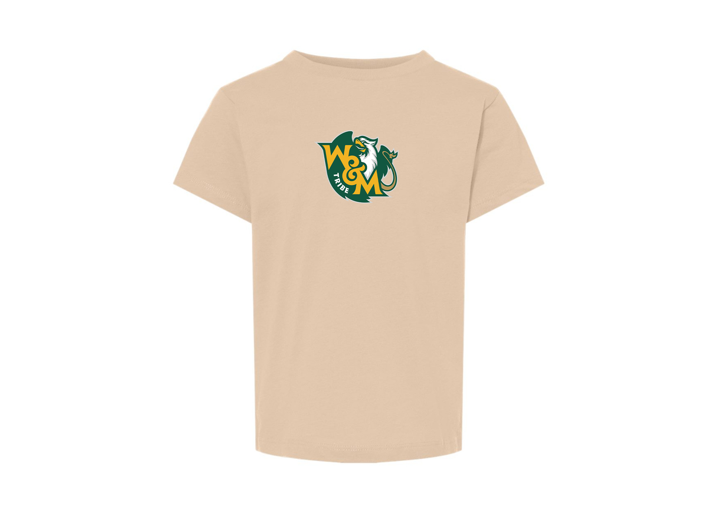 William and Mary Tribe BELLA  CANVAS Toddler Jersey Tee