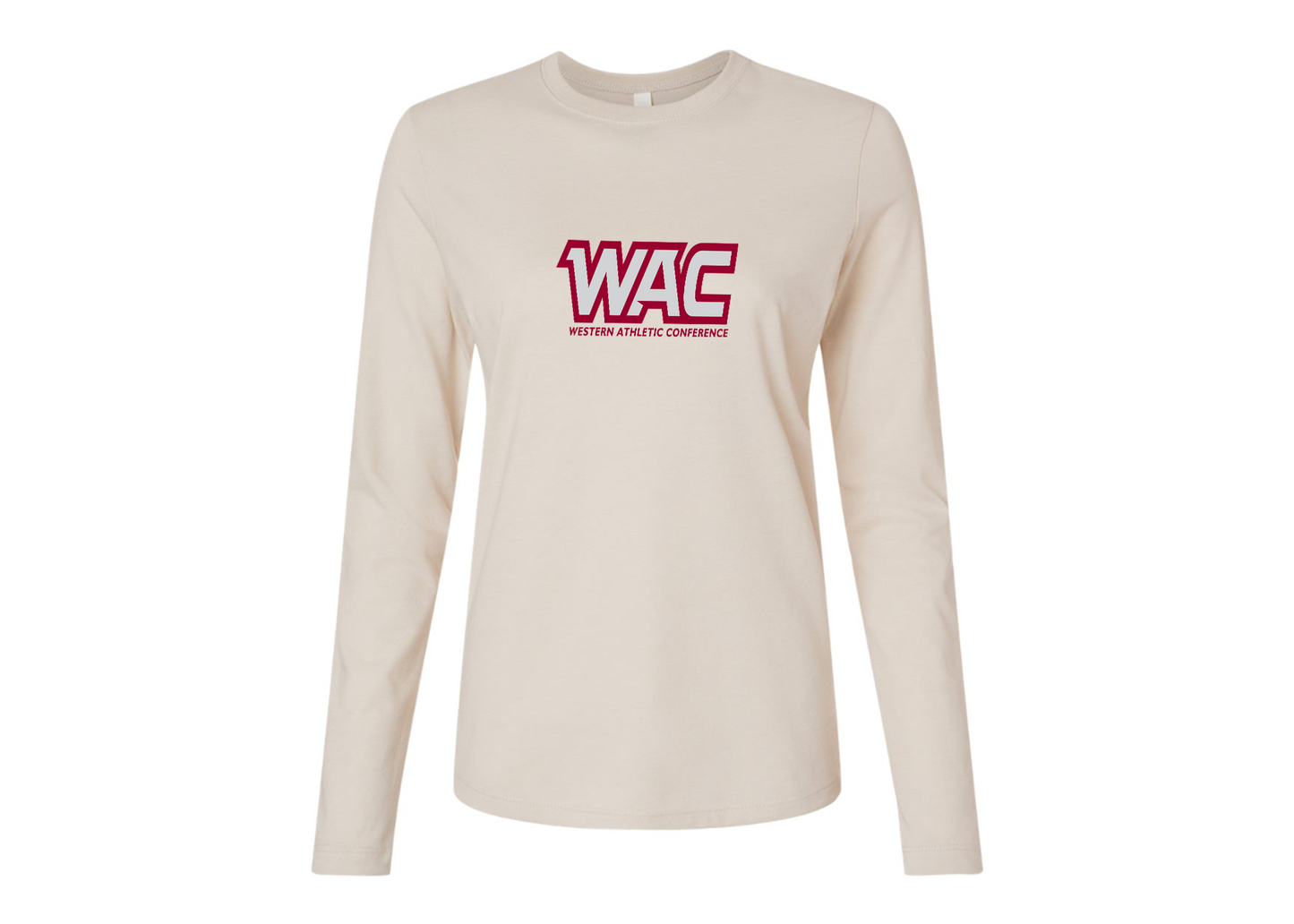 BELLA CANVAS Women’s Western Athletic Conference Jersey Long Sleeve Tee