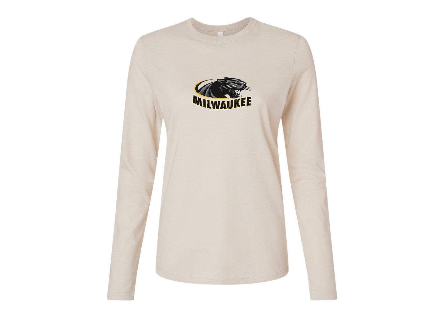 BELLA CANVAS Women’s Wisconsin Milwaukee Panthers Jersey Long Sleeve Tee