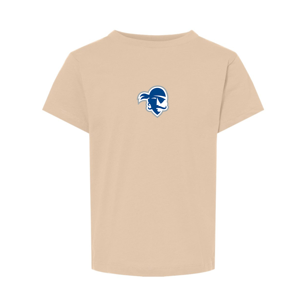 Seton Hall Pirates Logo BELLA  CANVAS Toddler Jersey Tee