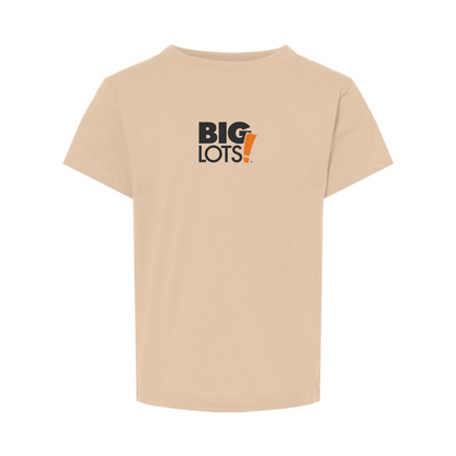 Big Lots Logo BELLA  CANVAS Toddler Jersey Tee
