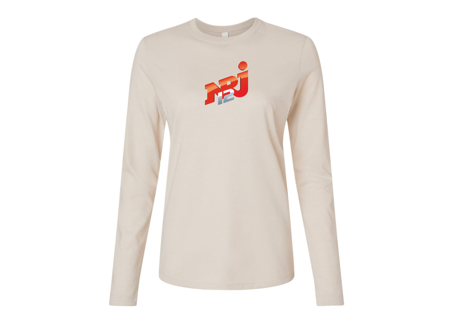 BELLA CANVAS Women’s NRJ 12 Logo Jersey Long Sleeve Tee