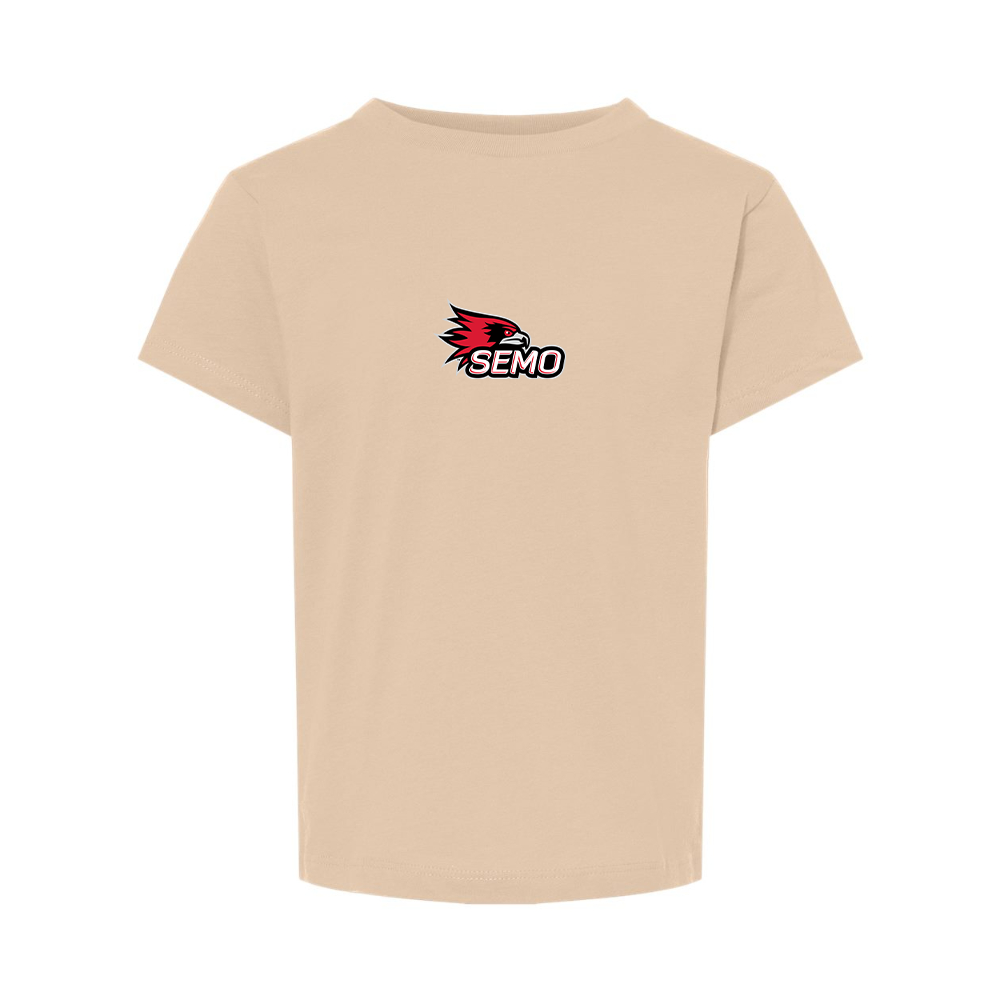 SEMO Redhawks Logo BELLA  CANVAS Toddler Jersey Tee