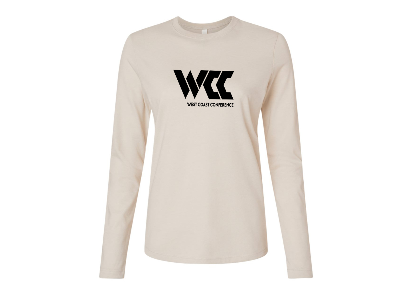 BELLA CANVAS Women’s West Coast Conference Jersey Long Sleeve Tee