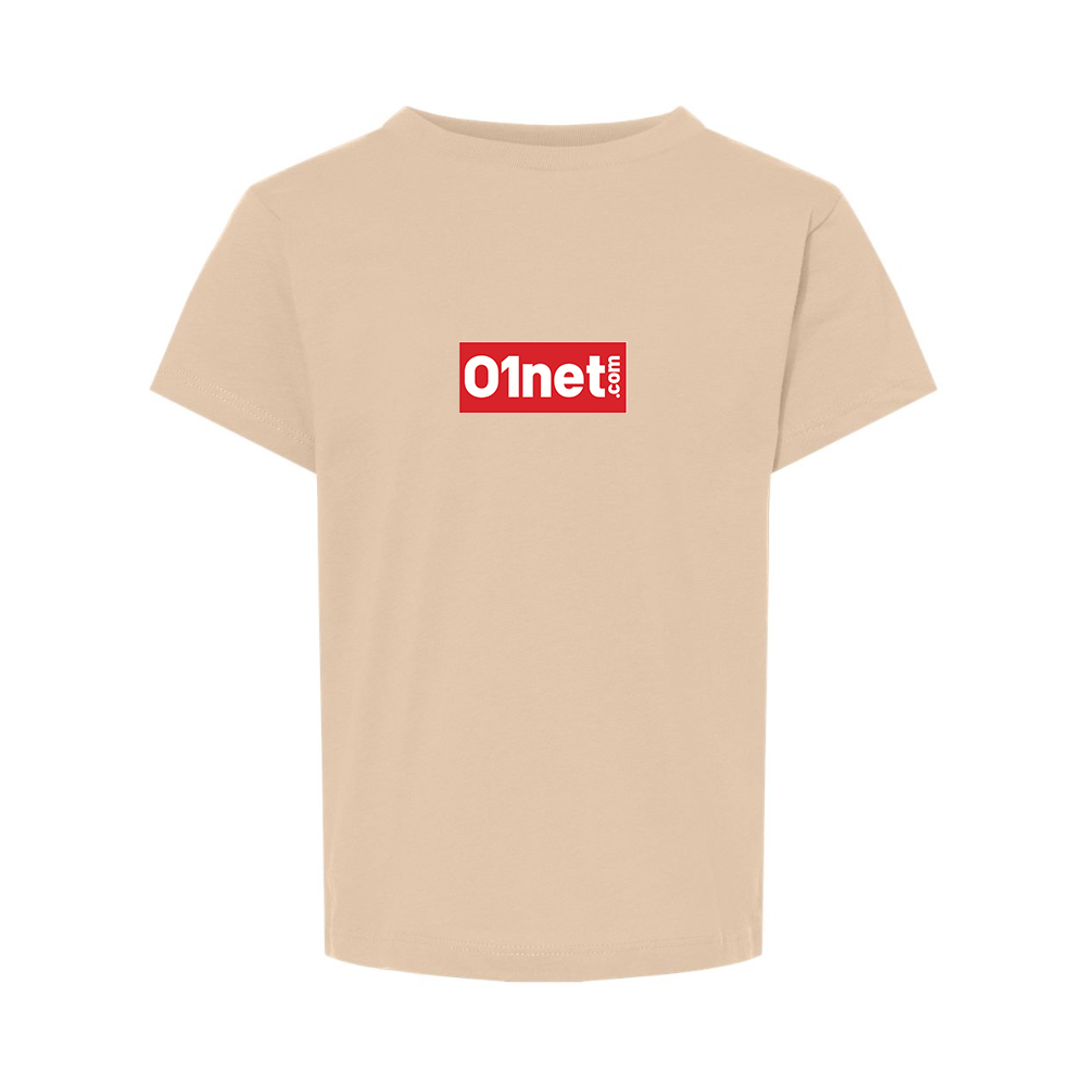 01net Logo BELLA  CANVAS Toddler Jersey Tee