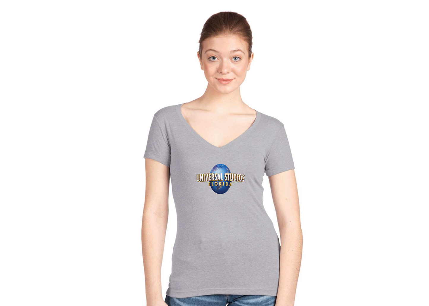 Women's Universal Studios Florida Next Level V-Neck T-Shirt